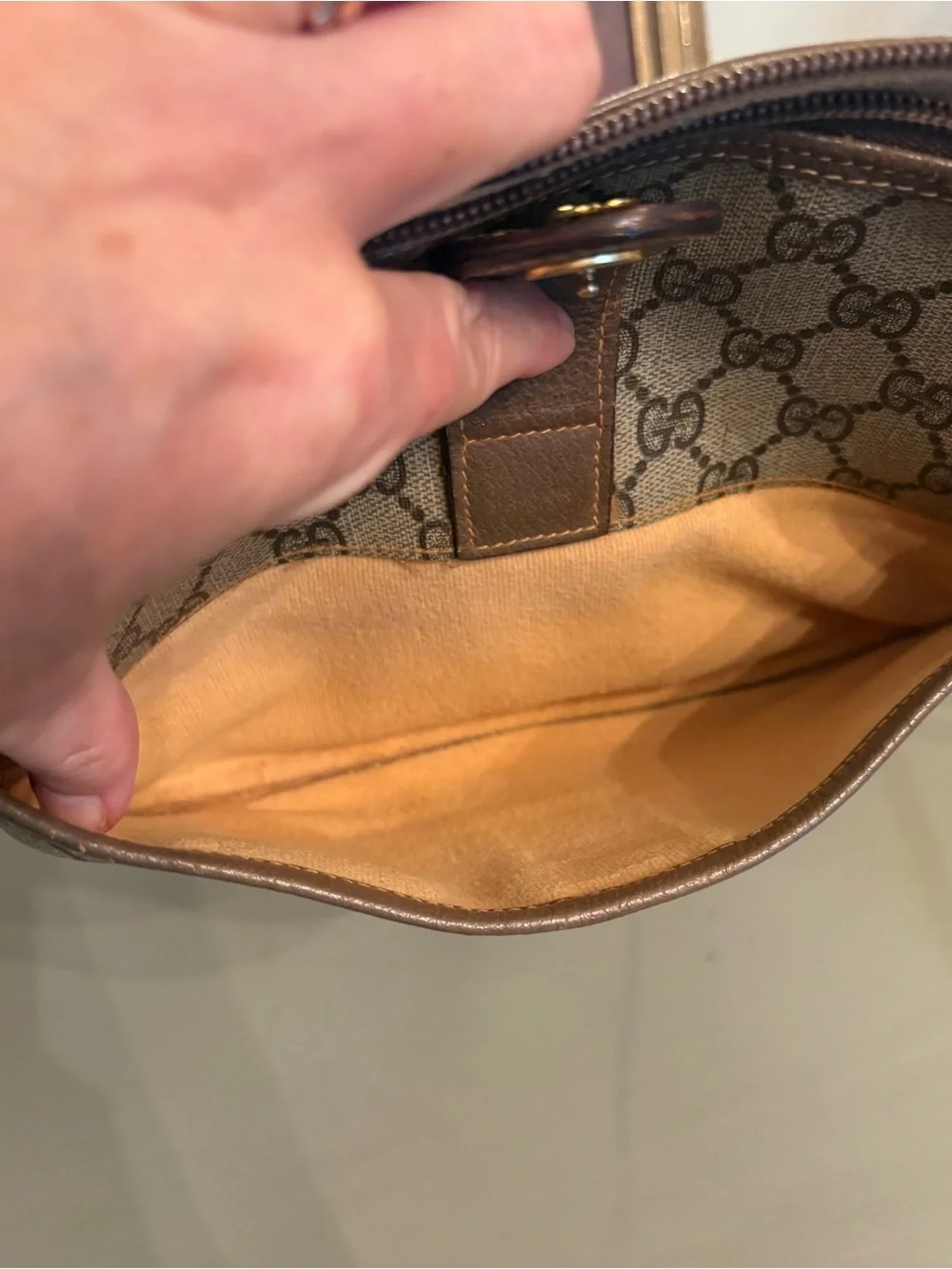 Vintage Gucci GG Sherry line Web Stripe Crossbody